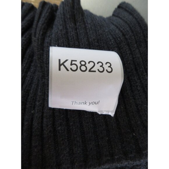 Eddie Bauer Sweater Large Wool Blend Fisherman Turtleneck Cable Y2K - Picture 11 of 11